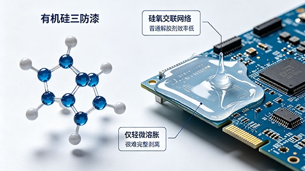 有机硅三防漆难溶解原因与去除难点FAQ解析